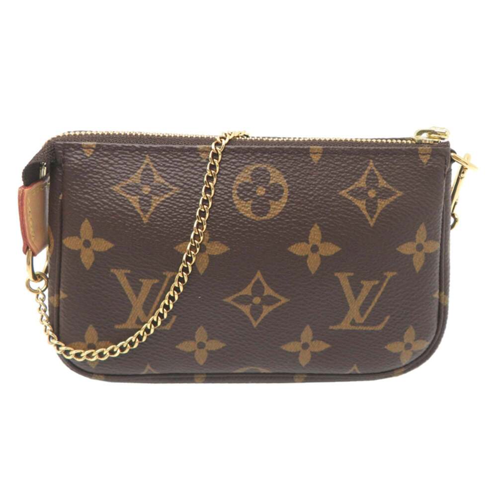 LOUIS VUITTON Brown Monogram Pochette Pouch - Picture 2 of 10